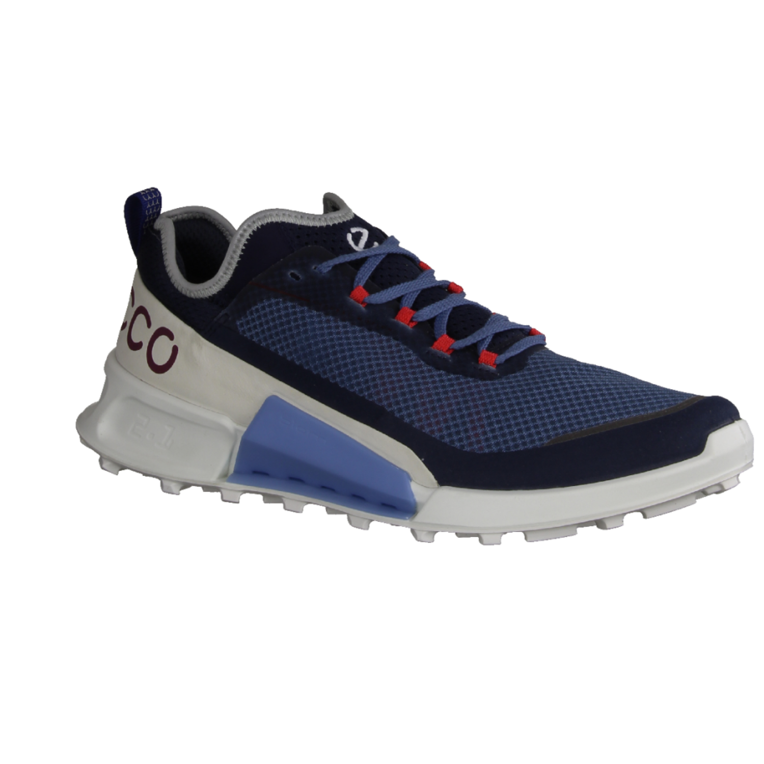 Ecco Biom X Country M 8228046059 moderner Sneaker für Marine/Retro Blue/Shadow