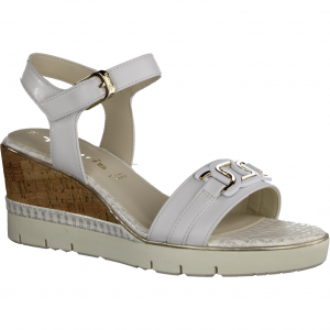 28702-100 White (weiß) - elegante Sandale