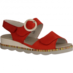 K-Nelly 650002-287 Papaya (Rot) - Sandale mit loser Einlage