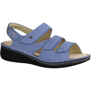 Finn Comfort Praia Blue (Hellblau) - Sandale mit loser Einlage