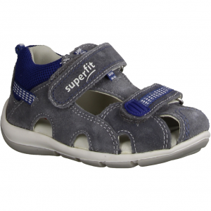 Freddy 6001402510 Blau/Gelb (grau) - Sandale für Jungen Baby
