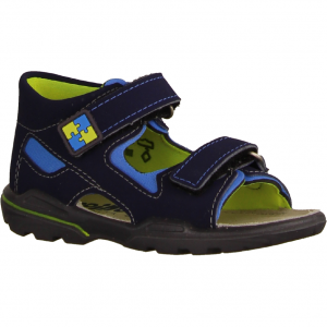 Manto 3200102180 Nautic/Sky (blau) - Sandale für Jungen Baby