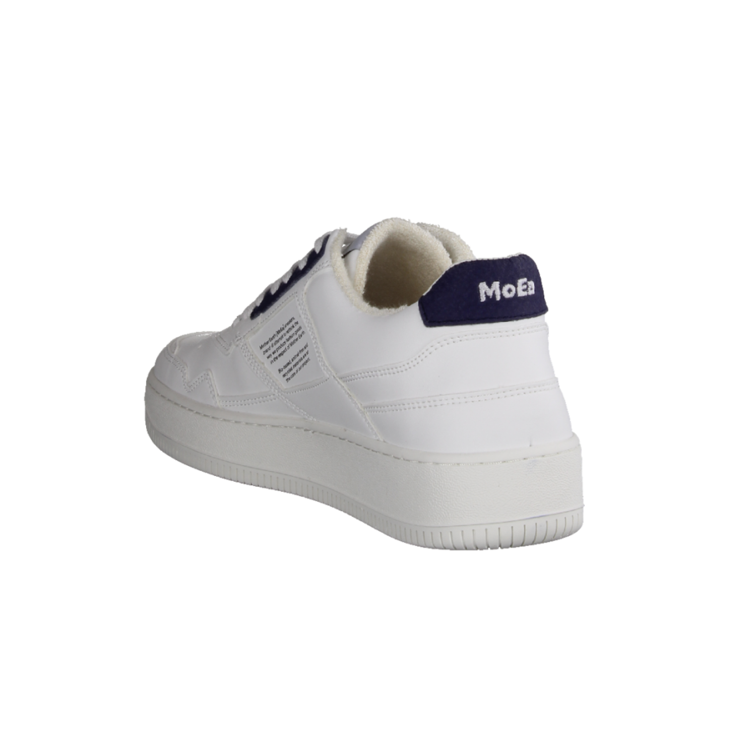 Moea GEN1-Mushroom Weiß/Navy Herren Sneaker Vegan NEU - Herrenschuhe Sneaker - Bild-3