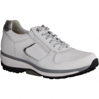 Jersey White/Chrome (weiß) - sportlicher Schnürschuh