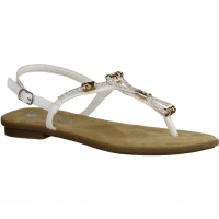 64271-80 Weiss (weiß) - sportliche Sandale