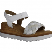 Gabor Comfort 22089-20 Weiß/Mint/Creme - elegante Sandale