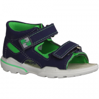 Manto 3200103170 Nautic/Neongrün (blau) - Sandale für Jungen Baby