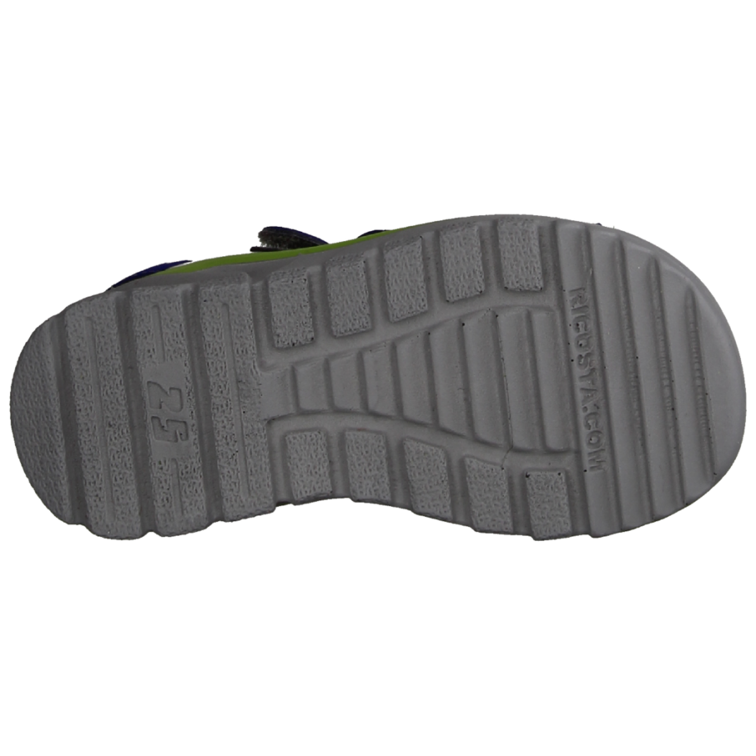Ricosta Surf 4500102160 Sandale für Jungs, mit Klettriemen Kobalt/Apple