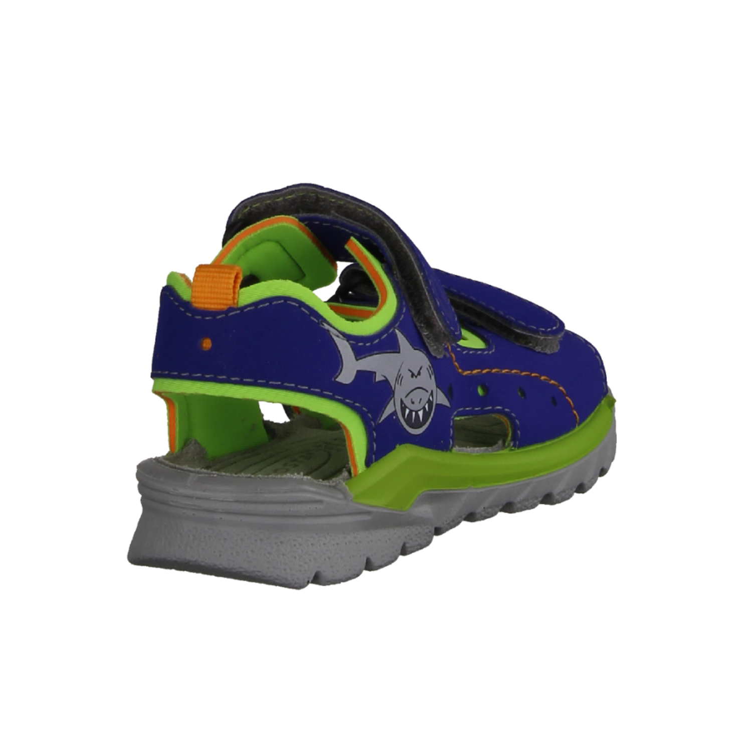 Ricosta Surf 4500102160 Sandale für Jungs, mit Klettriemen Kobalt/Apple